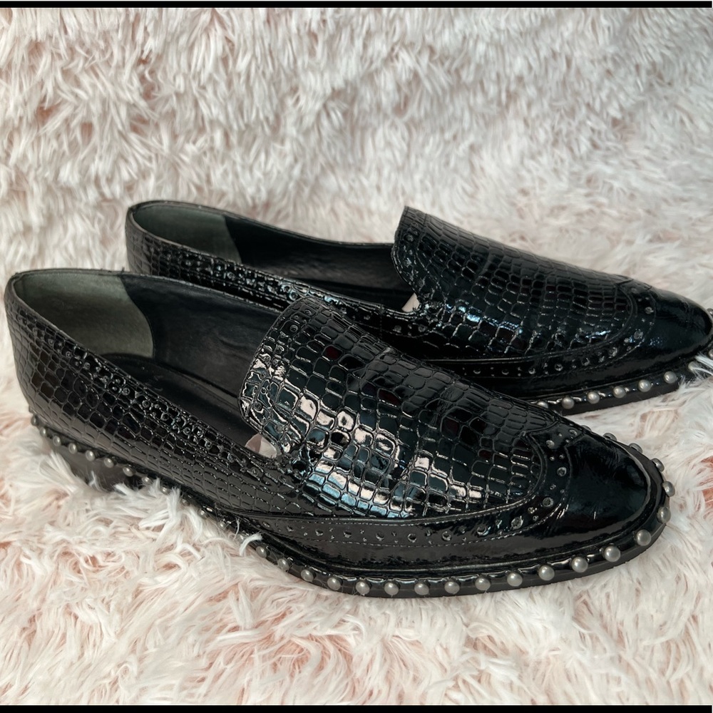 Adrianna Papell Womens Studded Slip on